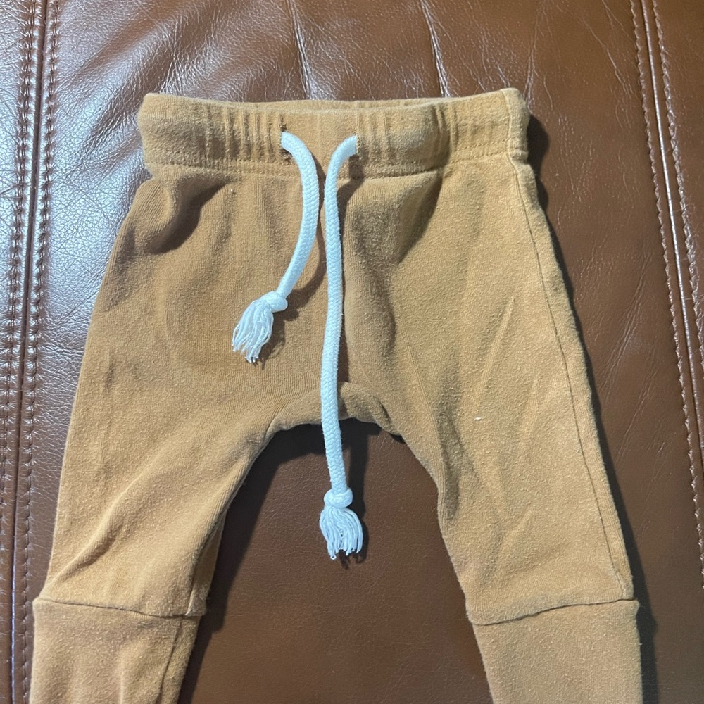 Mebie baby tan Kids Jogger Pants